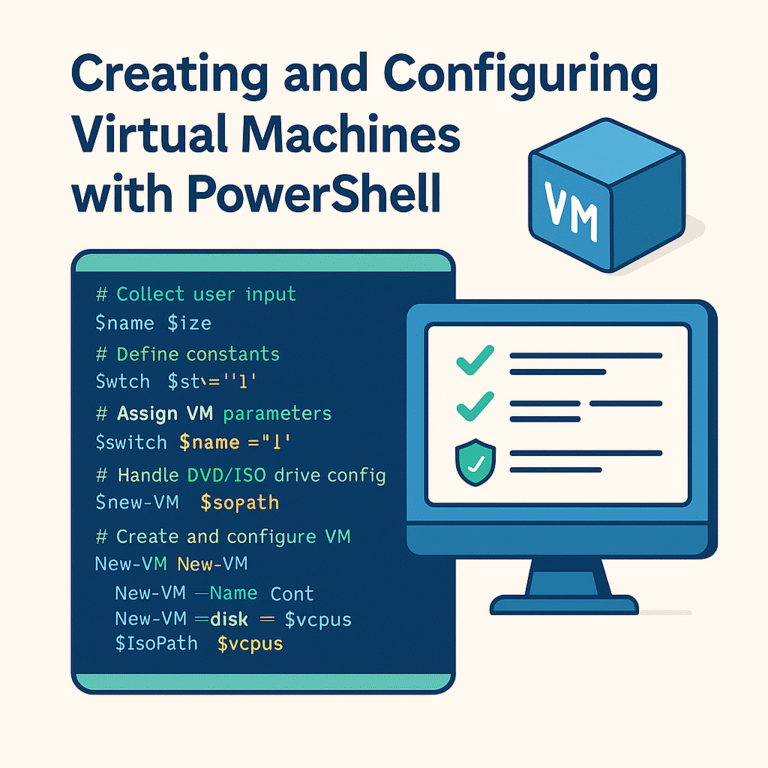 Creating and Configuring Virtual Machines with PowerShell - Using-IT